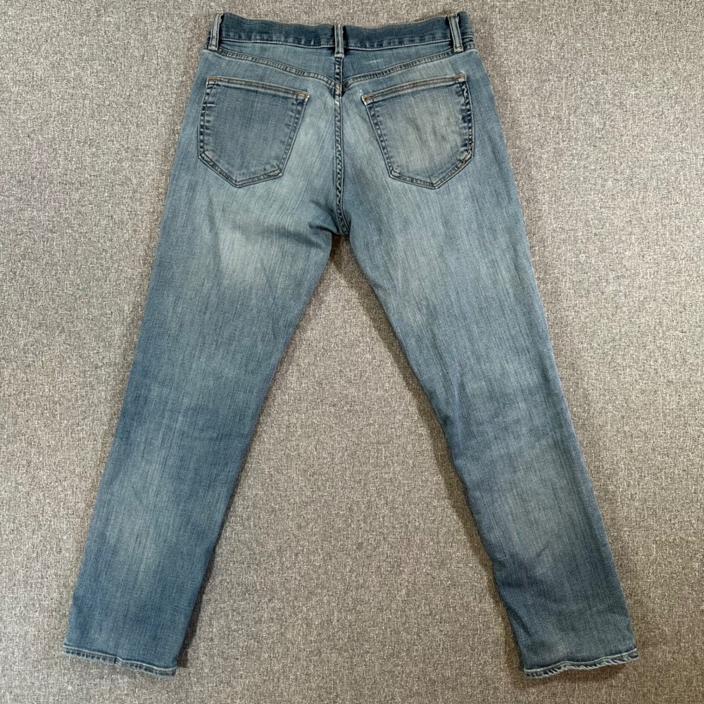 Banana Republic Jeans Mens 32x30 Slim Fit Etroit Blue Stretch Denim Medium Wash - Picture 2 of 10
